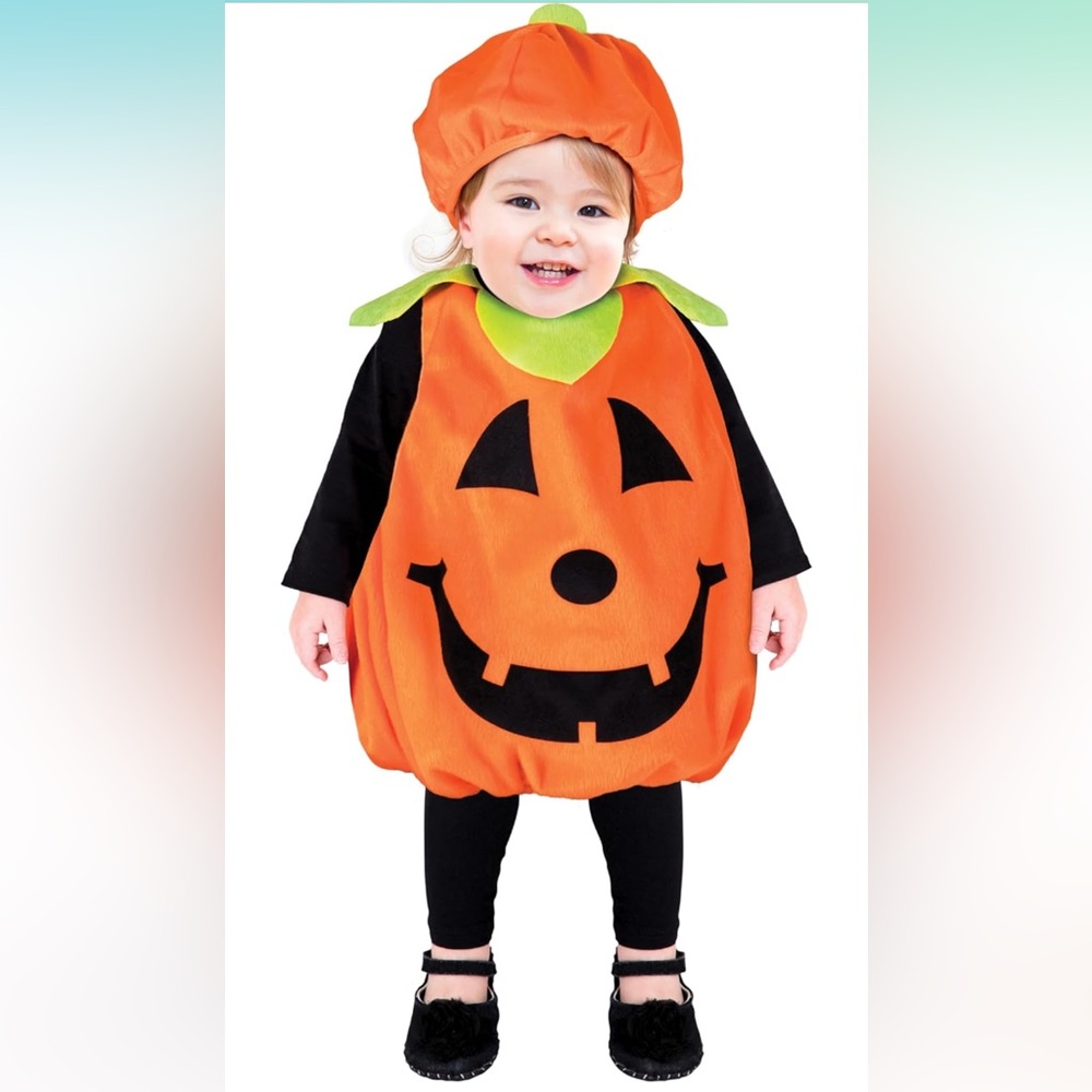 Pumpkin costume for toddler
